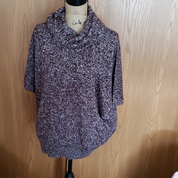 New York & Company Sweaters - Large new York & company brown and white sweater